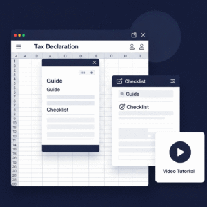 Plantilla de Declaración de la Renta Simplificada